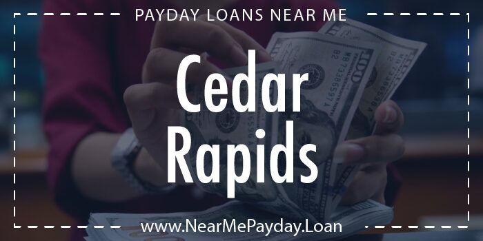 payday loans cedar rapids iowa