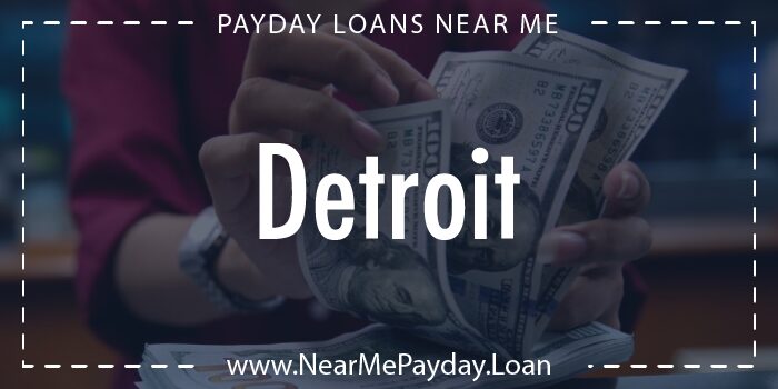 payday loans detroit michigan