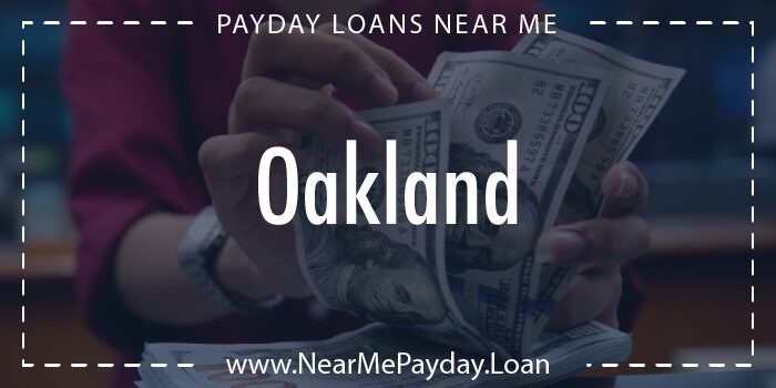 payday loans oakland california